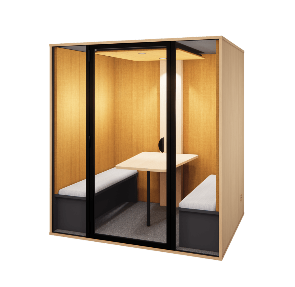 Modèle XL - cabines acoustiques insonorisées made in France dans la Drôme