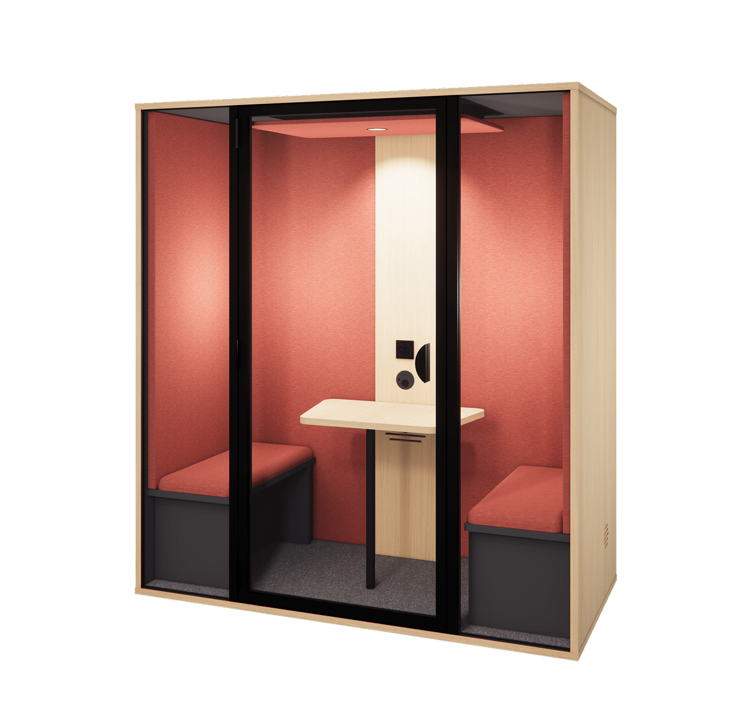 Cabine acoustique insonorisée France individuelle - 2 personnes