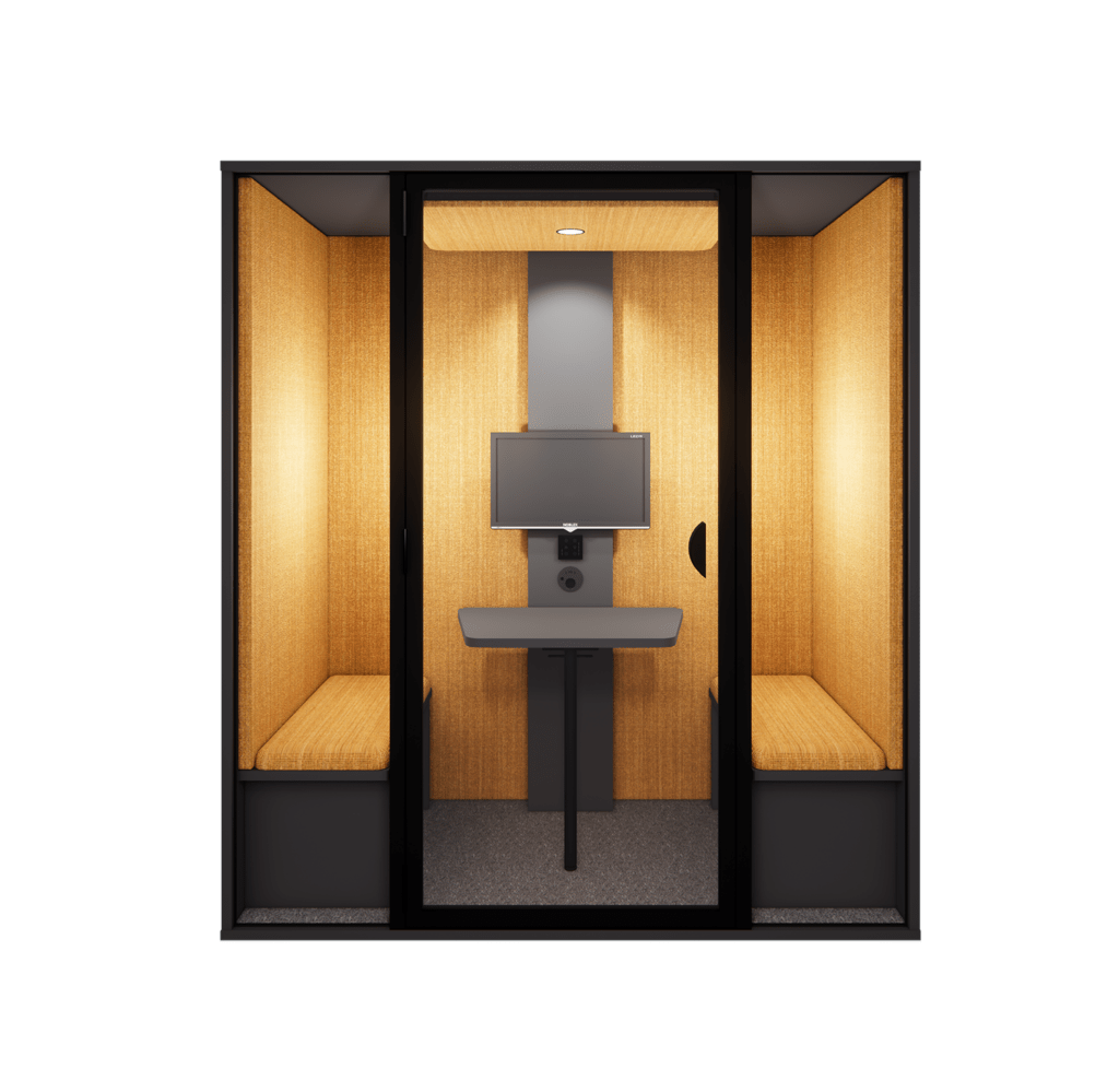 Cabine acoustique insonorisée France individuelle - 2 personnes