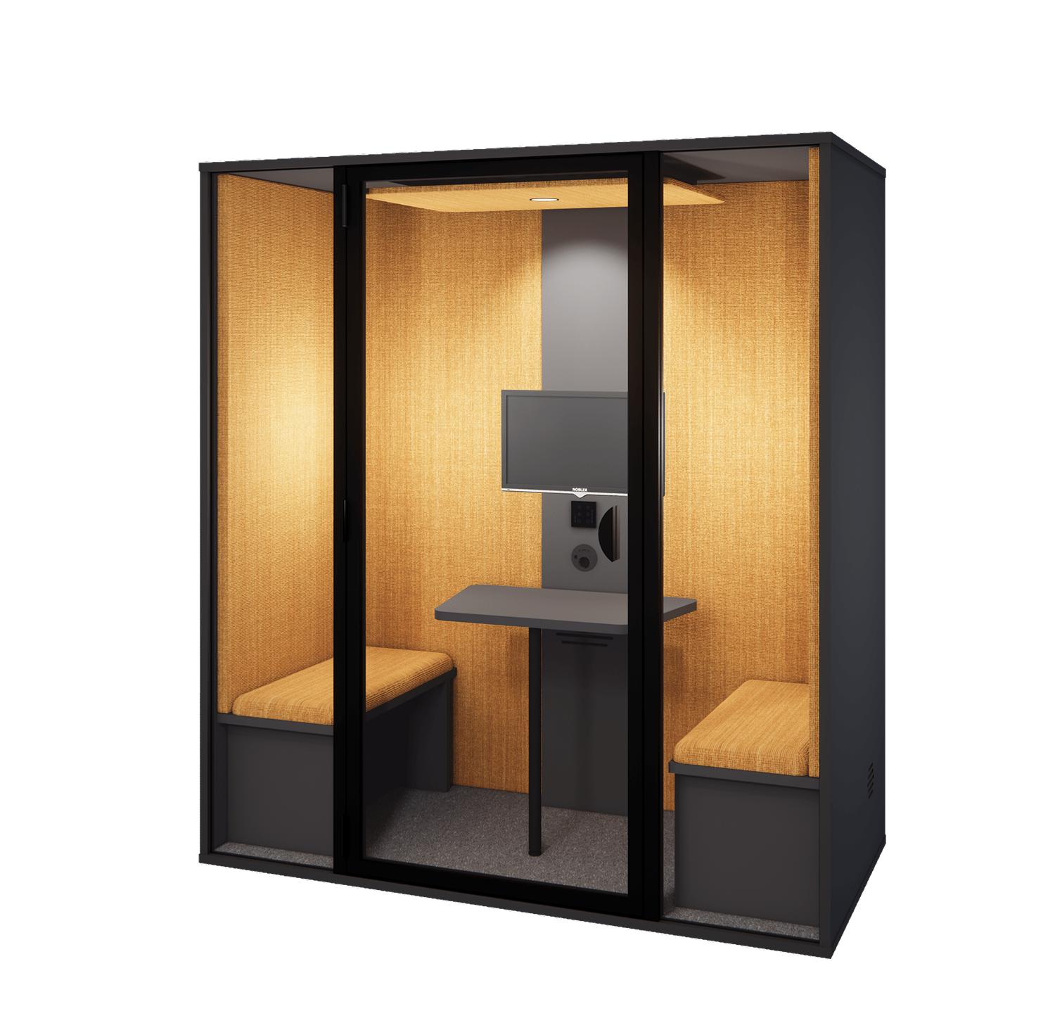 Cabine acoustique insonorisée France individuelle - 2 personnes