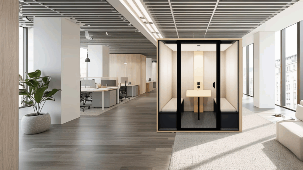 Combien coûte en moyenne l’installation d’une cabine acoustique dans un bureau ?