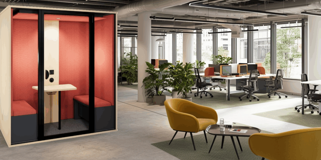 cabine acoustique 2 places