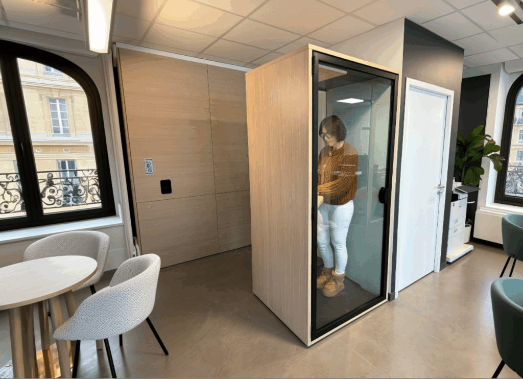 cabine acoustique centre appels