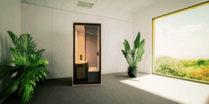 La cabine acoustique démontable