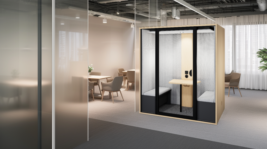 espace concentration cabine acoustique
