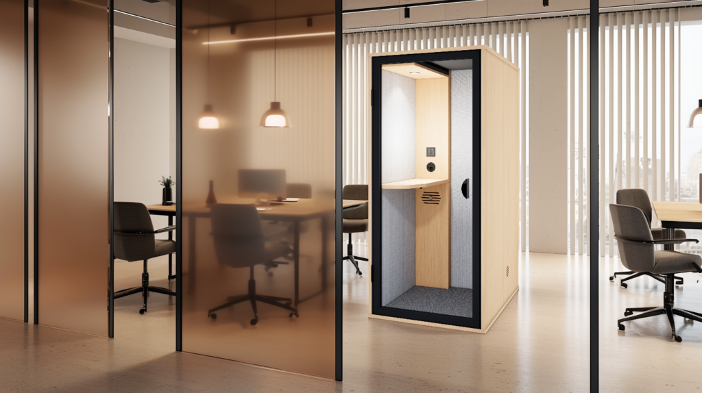 cabine de visioconférence
