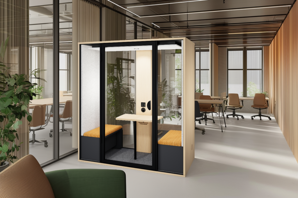 cabine de visioconférence