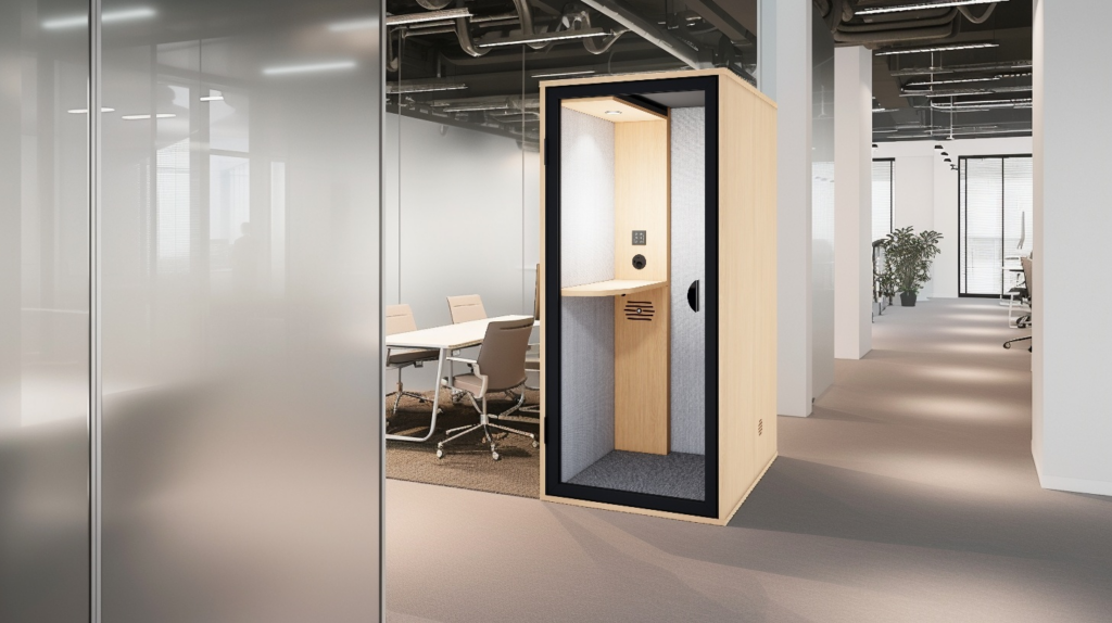 cabine de visioconférence